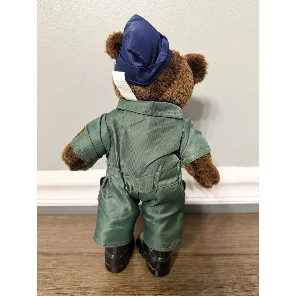 Vintage 1989 Bear Forces of America United States Air‎ Force Teddy Bear Plush